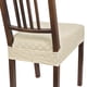 thumbnail image 1 of Fundas Elásticas para Asientos de Silla de Comedor SearchI Juego de 6 Beige, 1 of 9