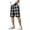 Black -AN15, variant on Dwellite Plaid Shorts for Men Casual Classic Fit Elastic Waist Bermuda Short Straight Leg Loose Y2k Lounge Shorts with Pockets Yellow S