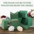 thumbnail image 6 of Happon Floral Foam Bricks for Fresh Flower, 1 Pc Green Florist Flower Styrofoam, Flower Arrangement Brick Supplies for Florist Craft, 6 of 8
