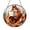 Acrylic 3.5 Inch, variant on Mythical Kitsune Fox Stained Glass Suncatcher Nine Tailed Spirit Window Hanging Fantasy Home Decor Gift