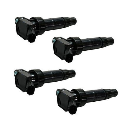 Ignition Coil Kit - 4-Piece - Compatible with 2011 - 2014 Hyundai Sonata 2.0L 4-Cylinder 2012 2013