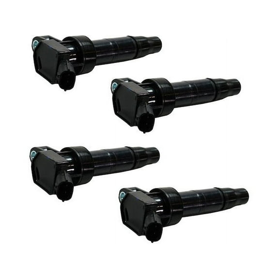 Ignition Coil Kit - 4-Piece - Compatible with 2011 - 2014 Hyundai Sonata 2.0L 4-Cylinder 2012 2013