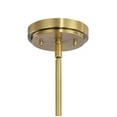 thumbnail image 5 of Kichler Kimrose 27" Wide Six Light Modern Brass Finish Chandelier, 5 of 7