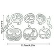 Halloween 2024 DIY Pumpkin Metal Cutting Die Paper Embossing Cutting