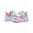 thumbnail image 3 of Tenis Bubble Gummers Versy para niña con Luces estrella fucsia 14, 3 of 7