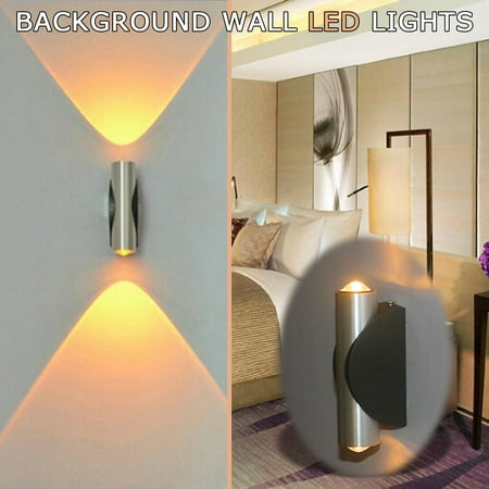 

Light Lamp Porch Home Double-headed Yellow Wall Sconce LED Wall Decor Ceiling Bar LED light LED light