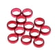thumbnail image 2 of 12 Piezas Sharft Vuelos De Repuesto De Sujeción Arandelas De Aluminio rojo Baoblaze Protector de punta de dardo, 2 of 8