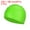 Fluorescent Green, variant on Uxcell Silicone Swim Cap, Waterproof Swimming Hat Non-Slip Adult Swim Caps for Women and Men, White 2 Pcs
