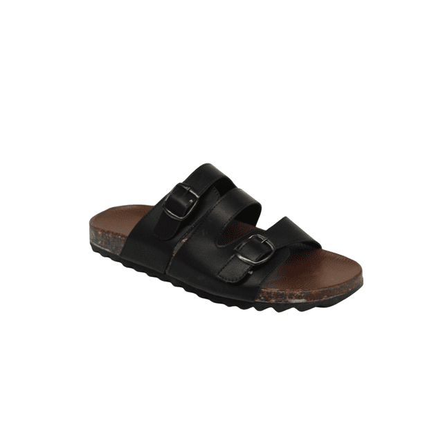 Sandalia Huarache Ultracomfort Para Mujer Lorena Negro