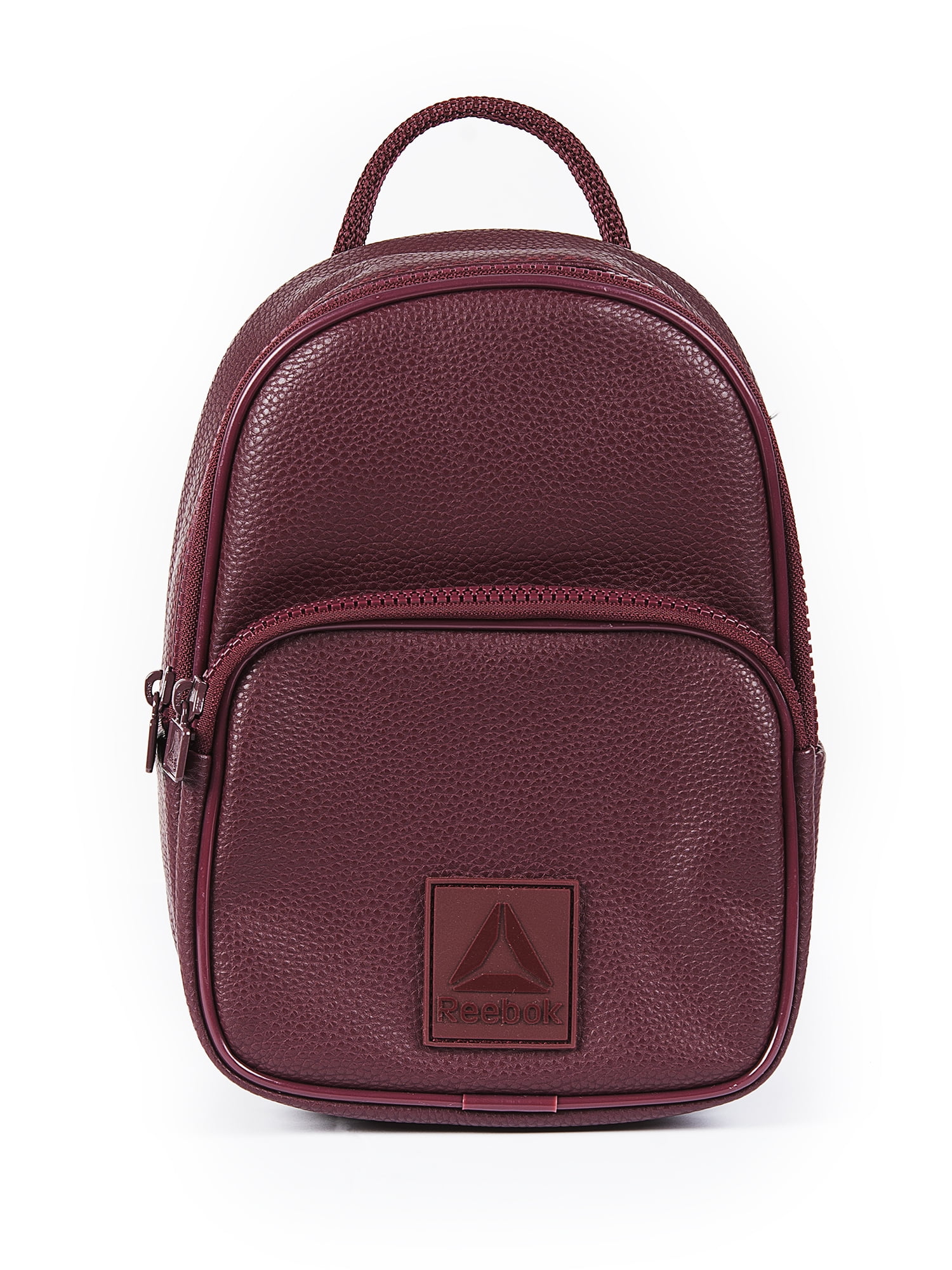 maroon mini backpack