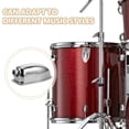 thumbnail image 3 of IFANLANDOR 10 Pcs Instrument à Tambour en Acier Hauteur et Angle Réglables pour Musiciens Pratique, 3 of 8