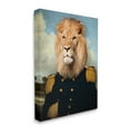 thumbnail image 3 of Stupell Industries Regal Lion Portrait Military Uniform Adorned Epaulettes Canvas Wall Art, 24 x 30, Design by Philippe Tyberghien, 3 of 5