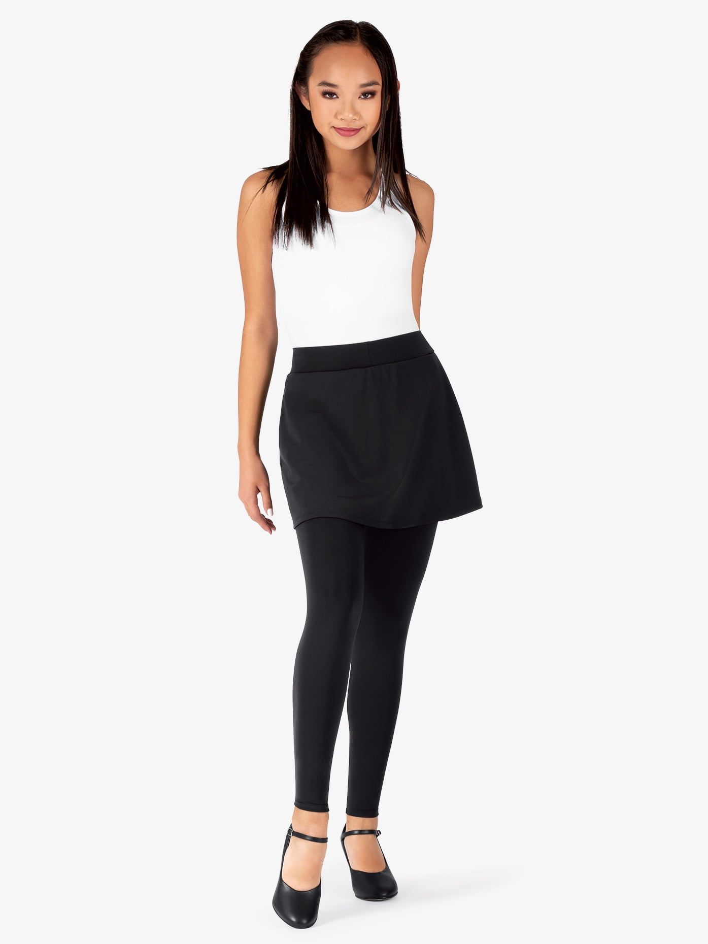 Download Baltog - Womens Full-Length Mock Skirt Dance Leggings ...