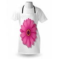 thumbnail image 3 of Orange and Pink Apron Spring Season Theme with Blossoming Gerbera Daisy Illustration, Unisex Kitchen Bib Apron with Adjustable Neck for Cooking Baking Gardening, Purple Pink Pale Orange, by Ambesonne, 3 of 3