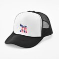 thumbnail image 4 of CafePress - Democrat Vote 2 - Adjustable Unisex Printed Trucker Hat with Mesh Back, 4 of 9