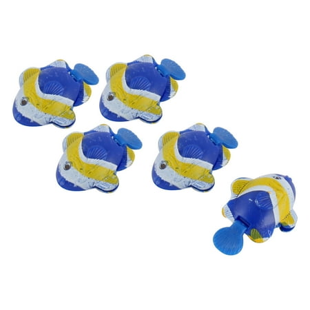 Fish Tank Aquarium Plastic Tropical Fishes Swing Tail Decoration