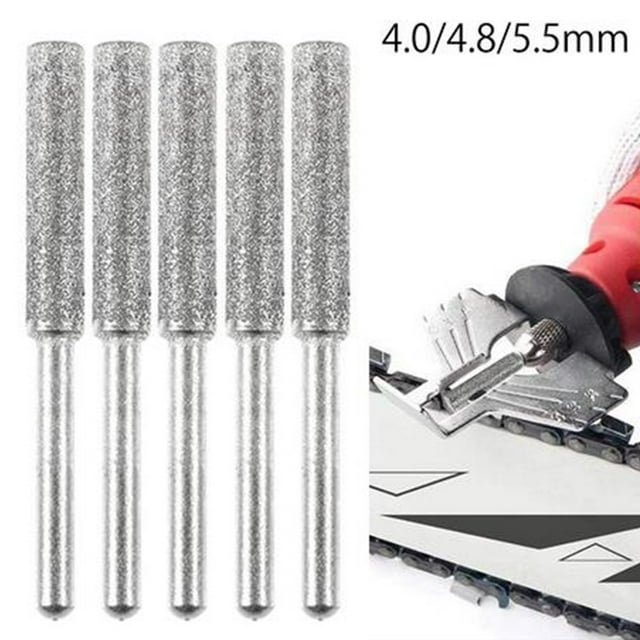5 Pieces 4.0/4.8/5.5Mm Diamond Chain Saw Ener Ening Rotating Tool