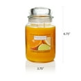 thumbnail image 5 of Carolina Candle Energizing Citrus 22 Oz Jar Candle, 2-Wick, Yellow, 5 of 7