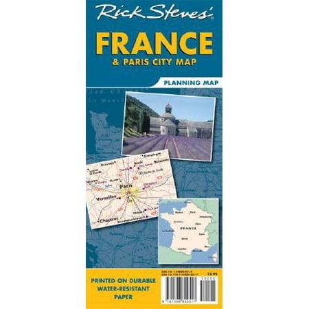 Rick Steves France & Paris Planning Map