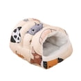 thumbnail image 2 of Cama cueva para mascotas, nido para gatos y perros, otoño/invierno, cálida para gatos de interior, cómoda y gruesa. Estilo B, 2 of 3