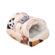 thumbnail image 3 of Cama cueva para mascotas, cama para gatos, otoño/invierno, cálida, casa para perros pequeños, portátil y acogedora para interiores Estilo B, 3 of 4