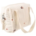 thumbnail image 2 of Lightweight Cotton Diaper Bag with Straps Portable Tote for Travel, Camping, Picnics & Shopping Includes Nappy Changing Backpack & Organizer, 2 of 4