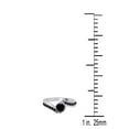thumbnail image 5 of AoneJewelry 1.00 Carat Black Diamond Ring In 10K Solid White Gold, 5 of 5