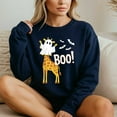 thumbnail image 4 of Giraffe Boo Halloween Costume – T-Shirt / Hoodie / Sweatshirt – Fun Animal Theme – Kids and Family, 4 of 6