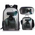 thumbnail image 1 of Skibidi Toilet Student Backpack Children'S Meal Bag Pencil Bag Three-Piece Backpack, 1 of 2