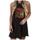 thumbnail image 1 of WILLBEST Vestidos de Algodon para Mujer, Moda Femenina, sin Mangas, Estampado Floral, Camiseta sin Mangas, Vestido Corto Cruzado para Playa, para Vacaciones de Verano, Informal Grande, 1 of 3