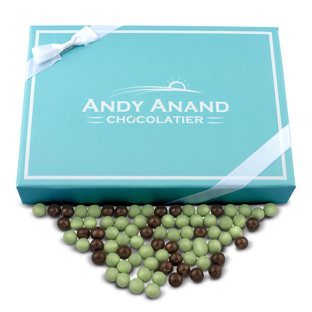 Andy Anand Chocolate Mint Cookies Bites Dipped in Dark & White Mint