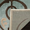thumbnail image 4 of SAFAVIEH Martha Stewart Scrollwork Polk Dots Area Rug, Blue, 5'3" x 7'6", 4 of 6
