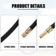 thumbnail image 3 of 8 piezas de extensi?n de v?stago de v?lvula de neum?tico 2 tubo extensor de v?stago de v?lvula doble flexible 5.9 "6 multigrado 45 90 135 adaptador para coche, cami?n, motocicleta, bicicleta, remolque RV Unique Bargains vástagos de válvula automotriz, 3 of 7