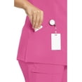 thumbnail image 4 of Infinity Cherokee Women Nurse Scrubs Top Mock Wrap with 2 Pockets - 2625A, 4 of 9