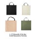 thumbnail image 3 of Wosthever Bolsa de almacenamiento Bolsas plegables Bolsa de bolsillo reutilizable Bolsos de hombro Gran capacidad con asa Sillas de salón de Type4 NO4, 3 of 6