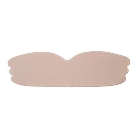 Fairnull Soft Silicone Push-Up Strapless Backless Self-Adhesive Women Invisible Bra