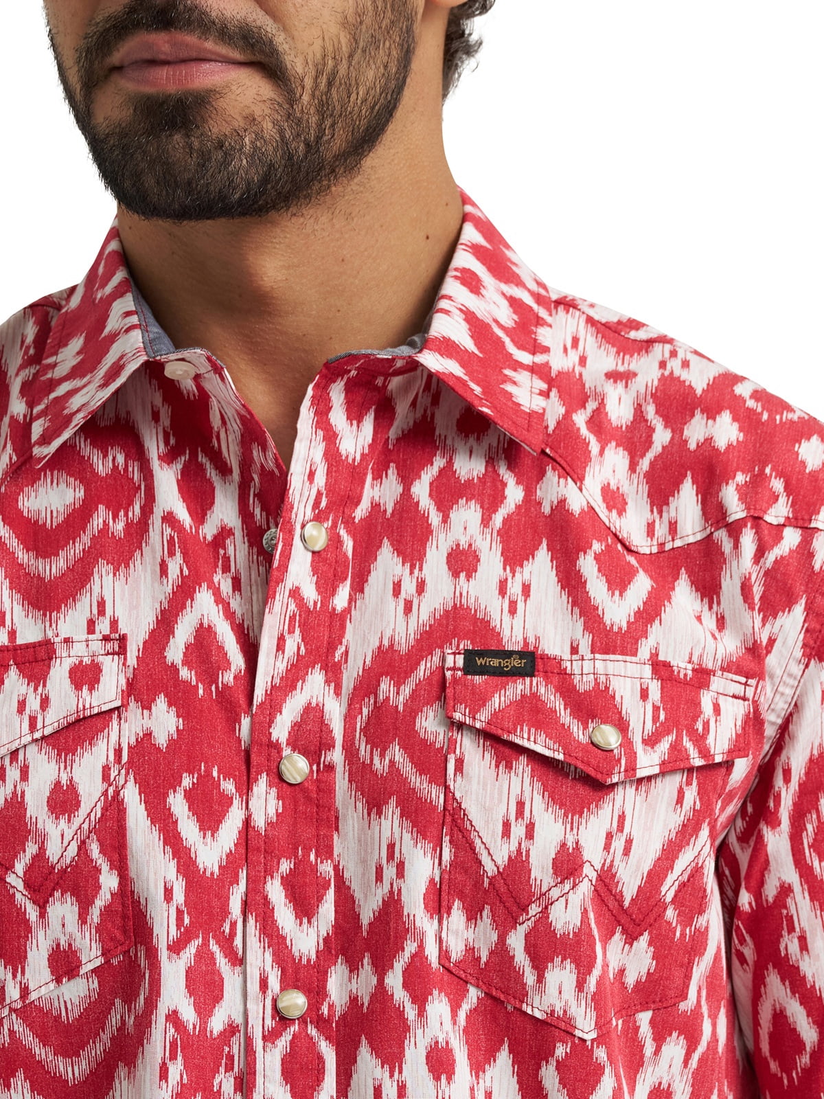Wrangler® Men's Western Inspired Short Sleeve Shirt