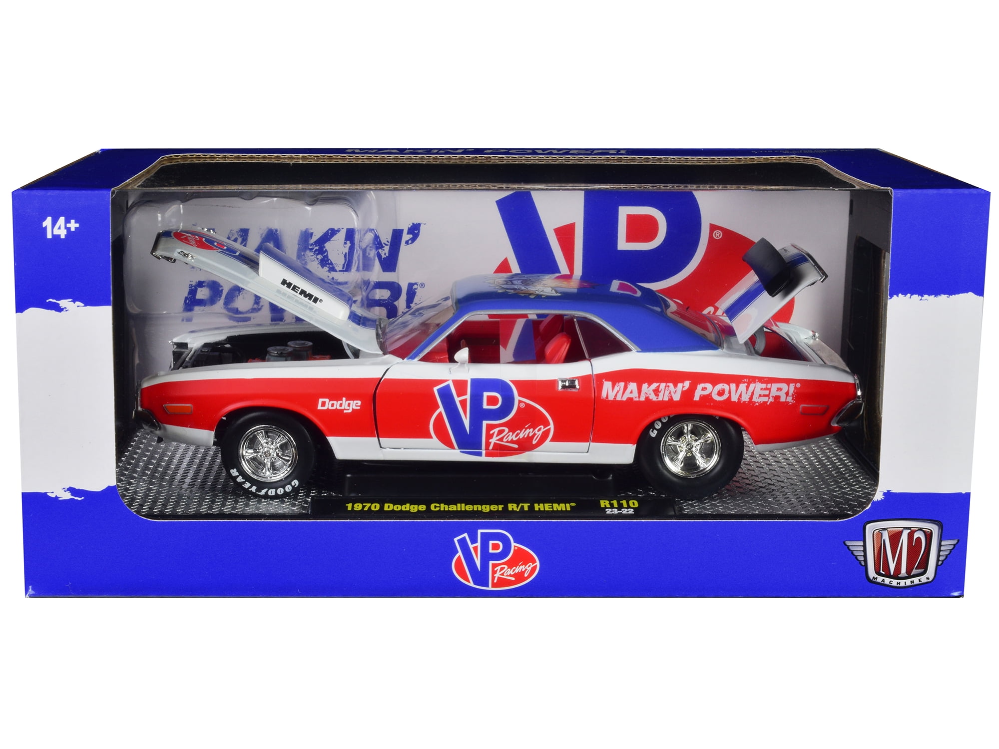 M2 MACHINES CHASE 1970 DODGE CHALLENGER RT HEMI AUTO