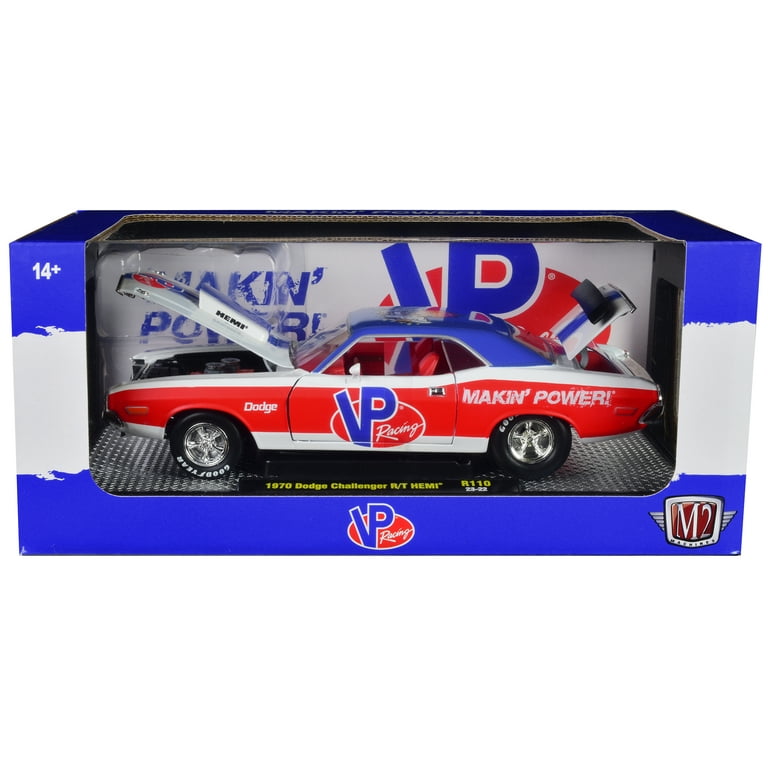 1970 Dodge Challenger R/T Hemi White w/Red & Blue w/Red