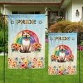 thumbnail image 4 of Siamese Celebrates Rainbow Pride Month LGBT LGBTQ+ Garden Flag 12x18in Double Sided Cat Lover Kitten Owner Gifts Outdoor Decor - 01003, 4 of 5