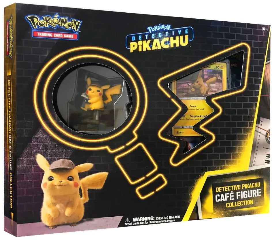 pokemon detective pikachu cafe figure collection box