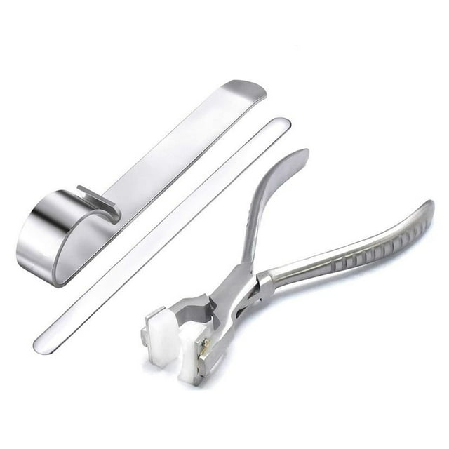 Riwesomey Máquina dobladora de de Metal profesional, herramienta dobladora reutilizable para hacer joyas, accesorios para manualidades DIY Herramientas y ferretería Plier Bender L Strip Riwesomey TO010687-08