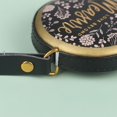thumbnail image 4 of 1pc 1.5m Portable Retractable Vintage PU Leather Mini Tape Measure Nostalgia Measure Ruler Retro Sewing Centimeter Inch Roller Scale, 4 of 4
