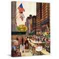 thumbnail image 7 of Marmont Hill "Michigan Avenue, Chicago" by John Falter Painting Print on Canvas, 7 of 7