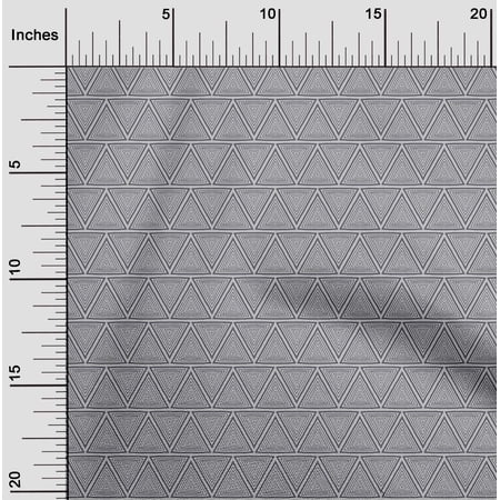 oneOone Viscose Chiffon Fabric Triangle Blo… product image