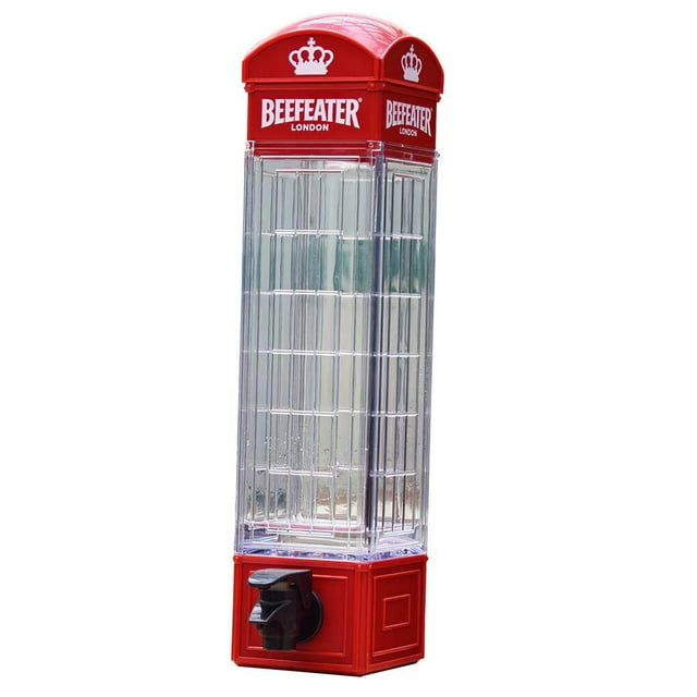 Matsuzay Dispensador de cerveza con forma de cabina telefónica Retro London Iluminación navideña Matsuzay HA019837-00