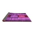 thumbnail image 2 of Ahgly Company Indoor Rectangle Abstract Purple Contemporary Area Rugs, 8' x 10', 2 of 4