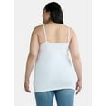 thumbnail image 4 of Terra & Sky Women's Plus Cami, 3-Pack, 4 of 8