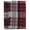 Red-Gray Plaid, variant on Wool Plaid Scarf for Women & Men – Lightweight & Warm, Soft Breathable Checkered Scarf, Classic Tartan Wrap for Winter (Multi-Color)