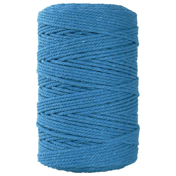 para DYI Macrame 3 Punto Decorativo m 100 mm Urdimbre Artesanía x Hilo Hogar DIY